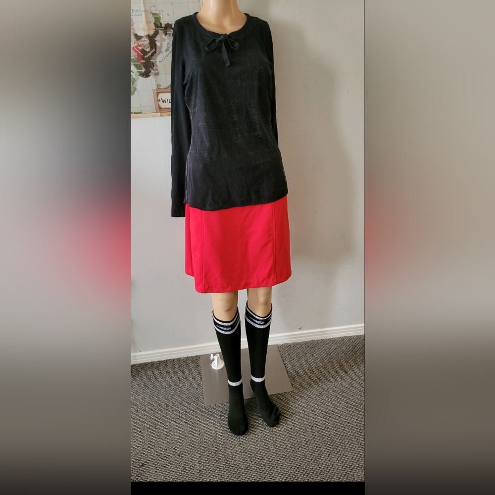 Vintage 2003 DKNY Black Activeware Shirt, size 10